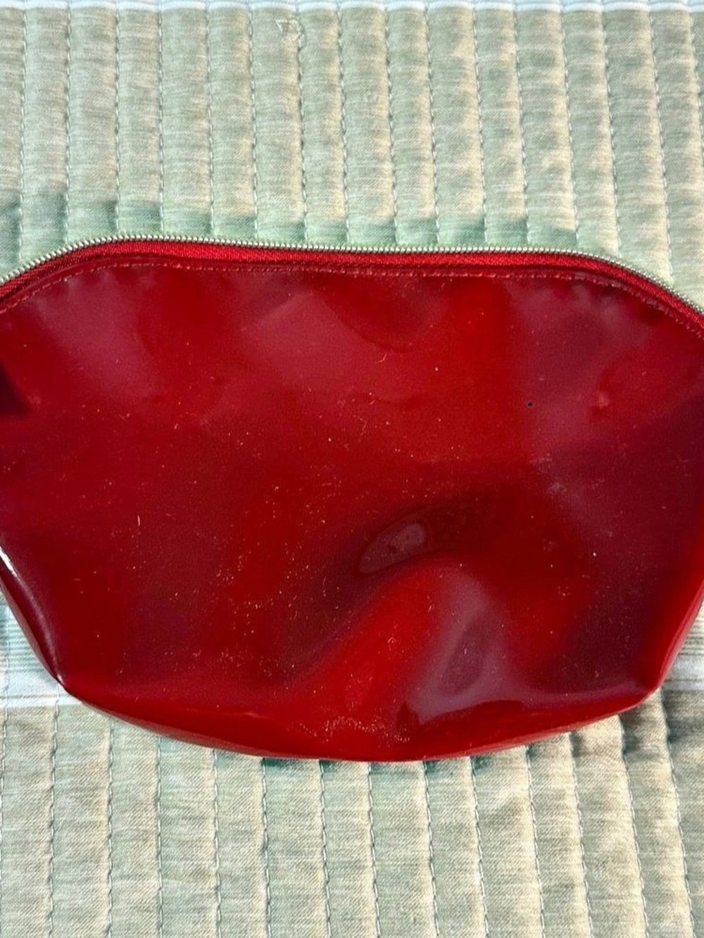 Estée Lauder Cosmetic Pouch in Red